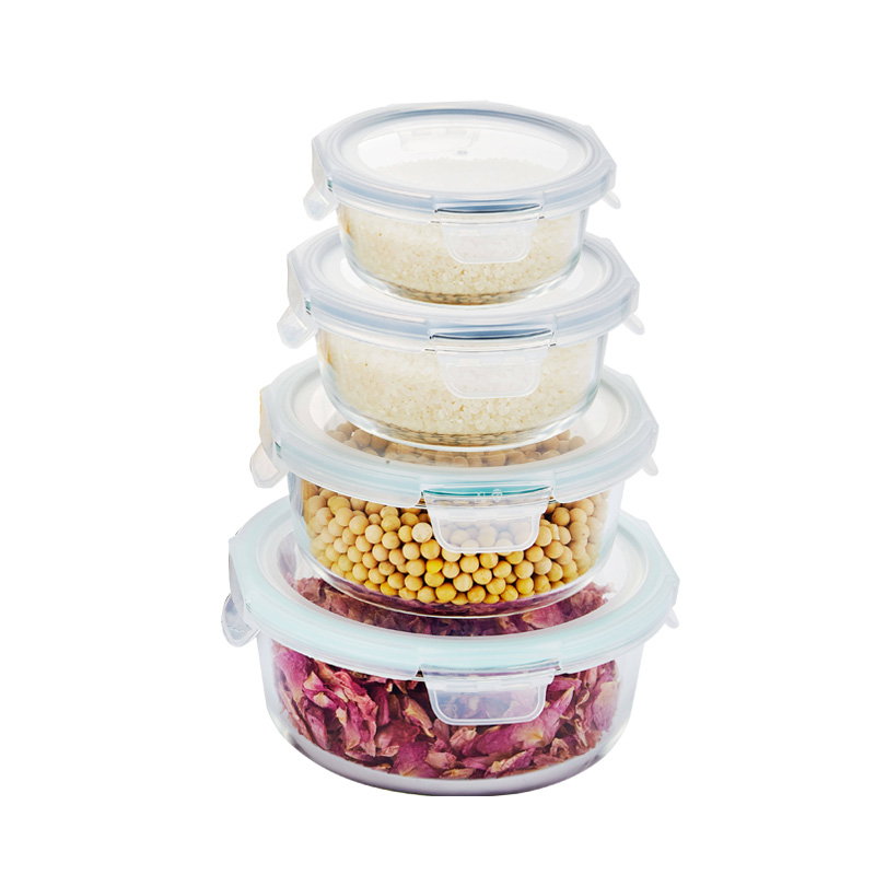 Best glass food storage containers round