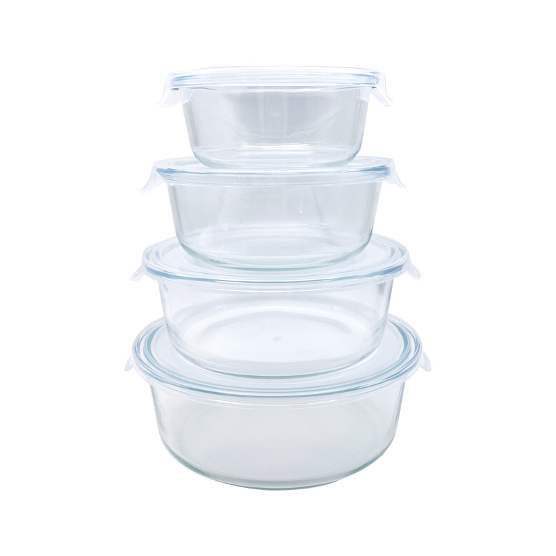 Multifunctional Custom Design Food Fresh Keeping Box Round