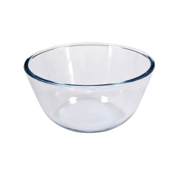 Kitchen Prepping High Borosilicate Glass Mixing Bowl Deep Glass Bowls for Mixing