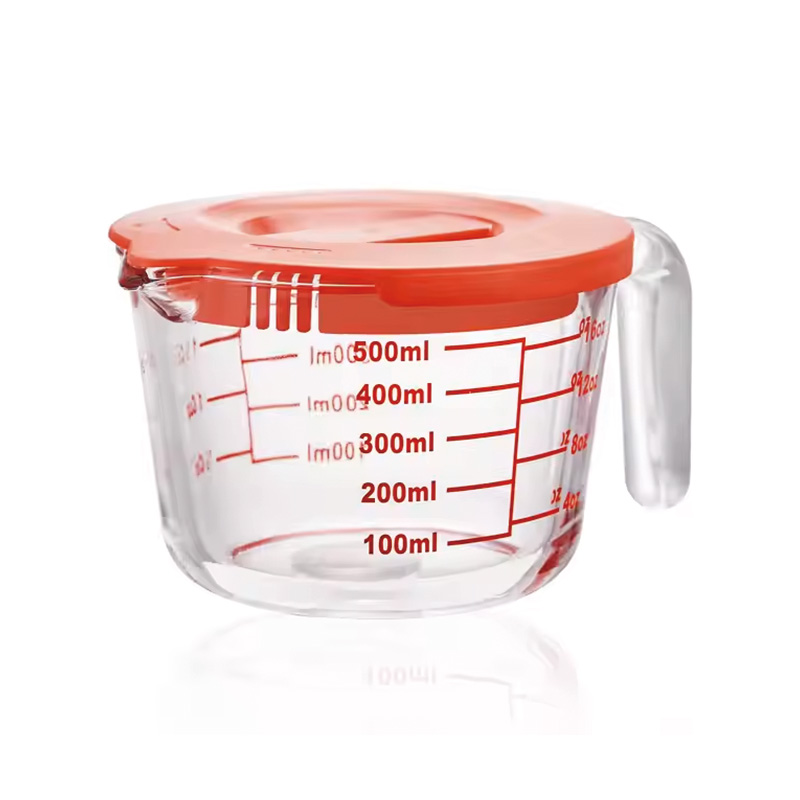 High Borosilicate Glass Measuring Cup for Home Baking Tools Glass Mixing Cup Milk Jug