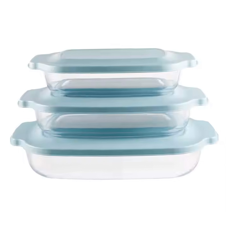 Glass Bakeware with Handles Glass Baking Dish with Lid