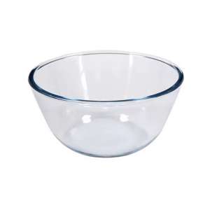 Kitchen Prepping High Borosilicate Glass Mixing Bowl Deep Glass Bowls for Mixing