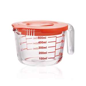 High Borosilicate Glass Measuring Cup for Home Baking Tools Glass Mixing Cup Milk Jug