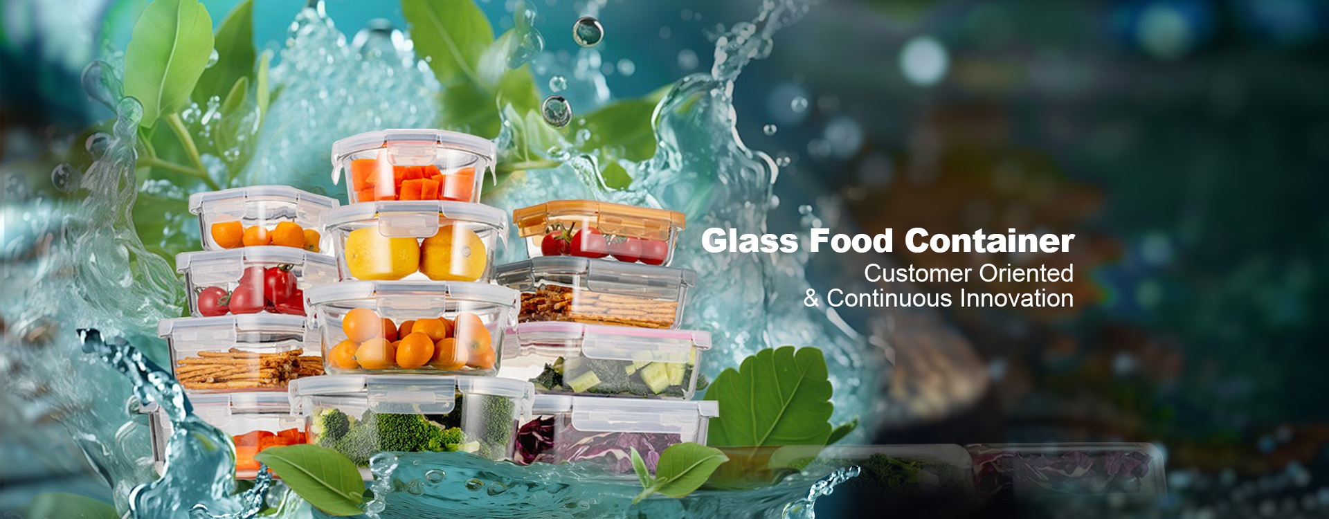 Glass Food Container