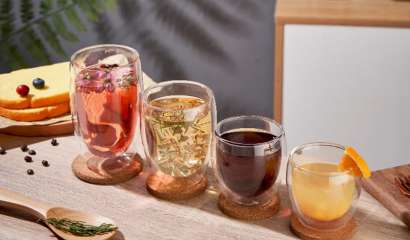What are the advantages of double-wall insulated glass cup?