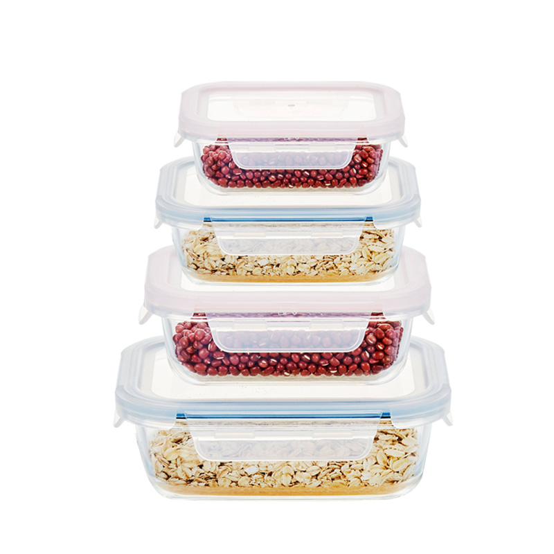 Best glass food storage containers Rectangular