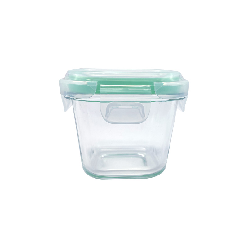 Glassware Baby Glass Containers for Food Storage with Lid Are Made Entirely Without Additives and Other Harmful Materials