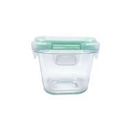 Glassware Baby Glass Containers for Food Storage with Lid Are Made Entirely Without Additives and Other Harmful Materials