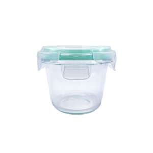 Mini Baby Glass Food Container Kids Snack Storage Oven Microwave Dishwasher and Fridge Safe