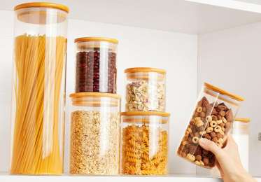 Glass Canisters