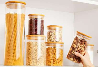 Glass Canisters