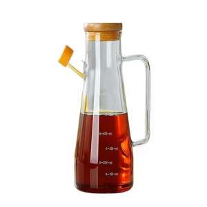 Glass Bottle Oil Dispenser, Kitchen Oil Pot Safe Food-grade