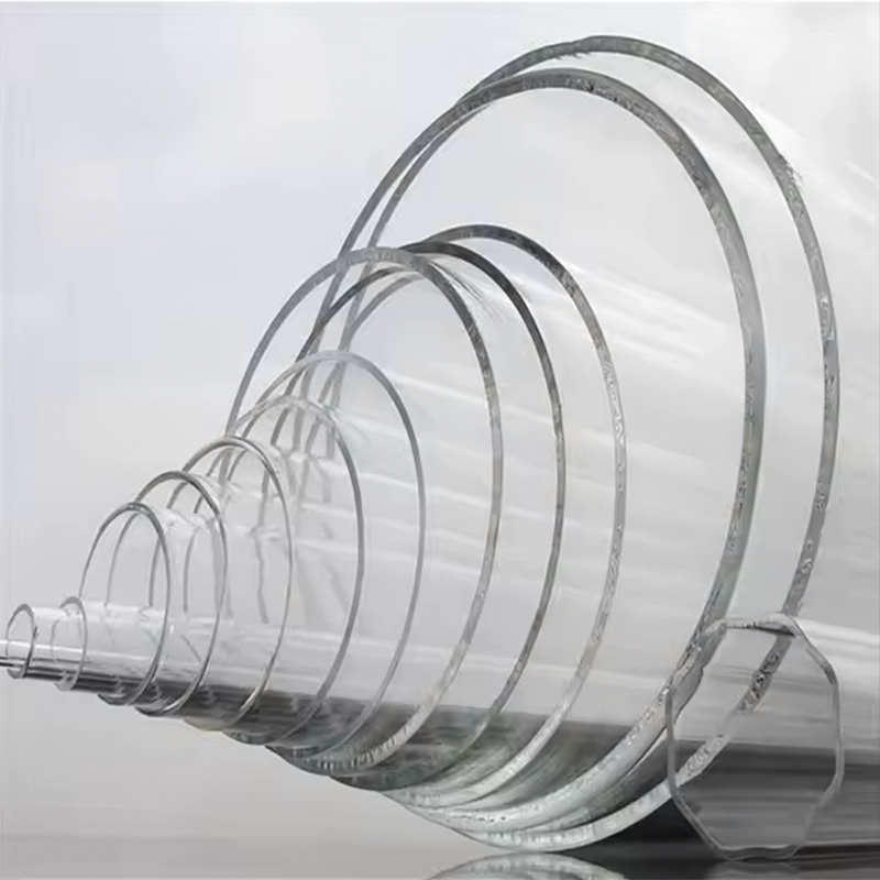 Borosilicate Glass Tube and Rod, COE 3.3 Clear High Borosilicate Tube
