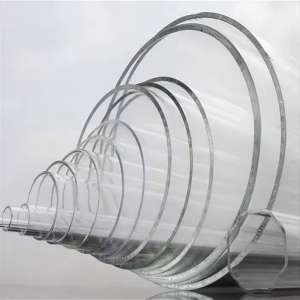 Borosilicate Glass Tube and Rod, COE 3.3 Clear High Borosilicate Tube