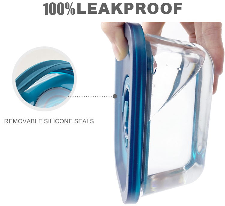 Consing OEM/ODM Airtight Glass Food Storage Container with Pump Vacuum Glass Container Set