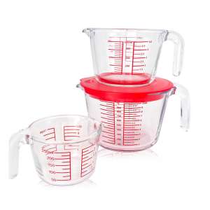 High Borosilicate Glass Measuring Cup for Home Baking Tools Glass Mixing Cup Milk Jug