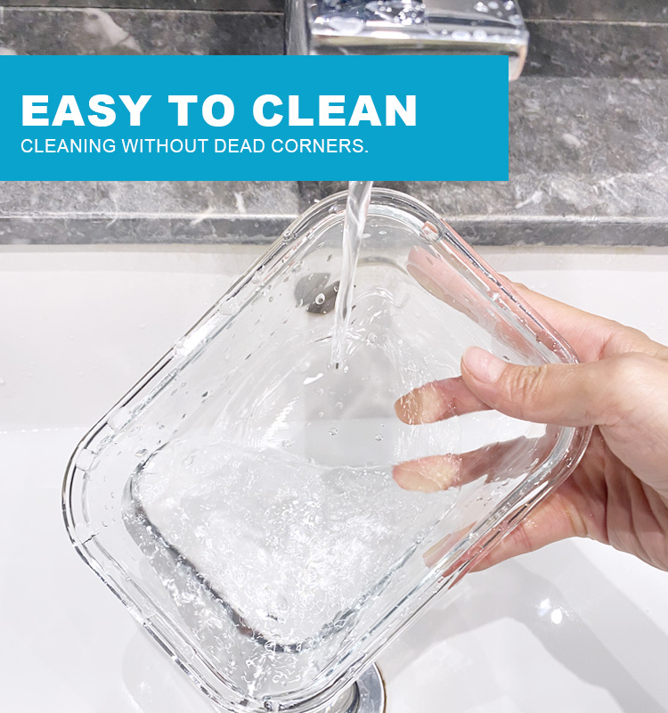 Glass Food Storage Containers with Glass Lids, Microwave Safe Airtight Leakproof Plastic Free Meal Prep Glass Container Set